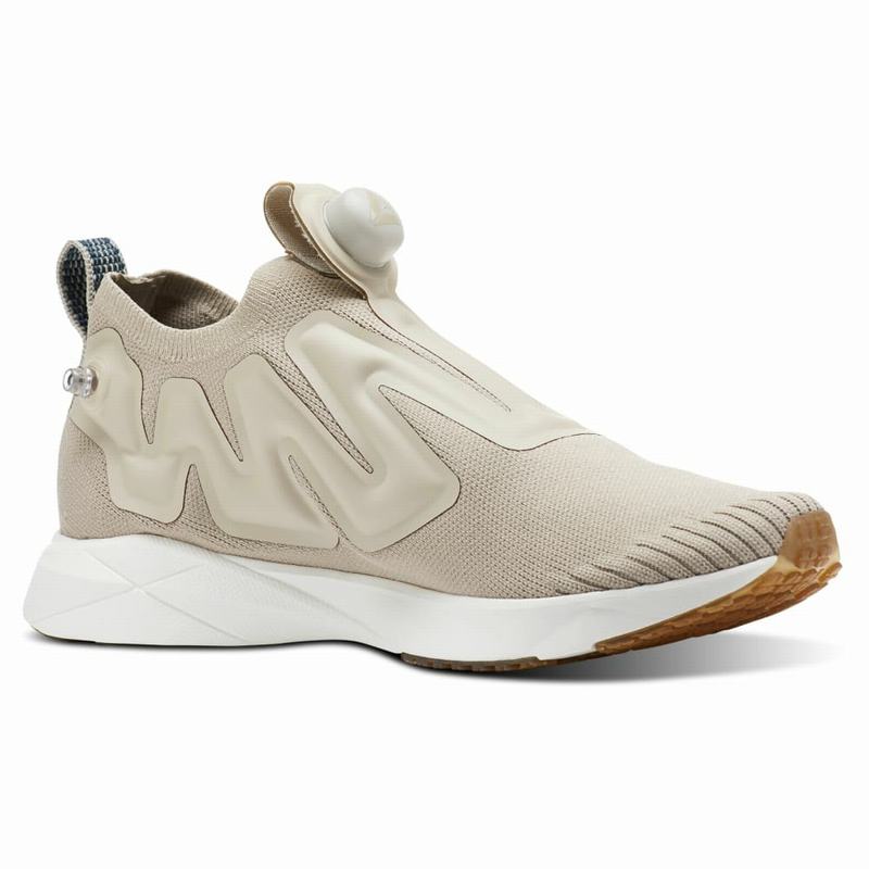 Reebok Pump Supreme Ultk Lifestyle Topanky Damske - Béžové/Biele BU8257AI